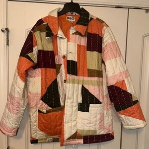 Black History Month Gee's Bend Quilted Jacket